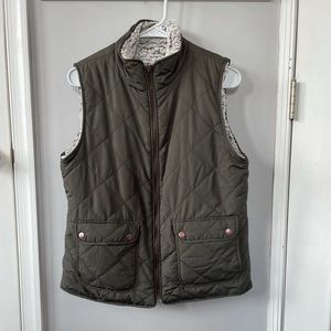 reversible winter vest